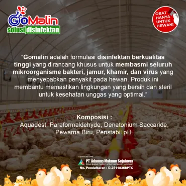 Disinfektan Gomalin (5 liter)